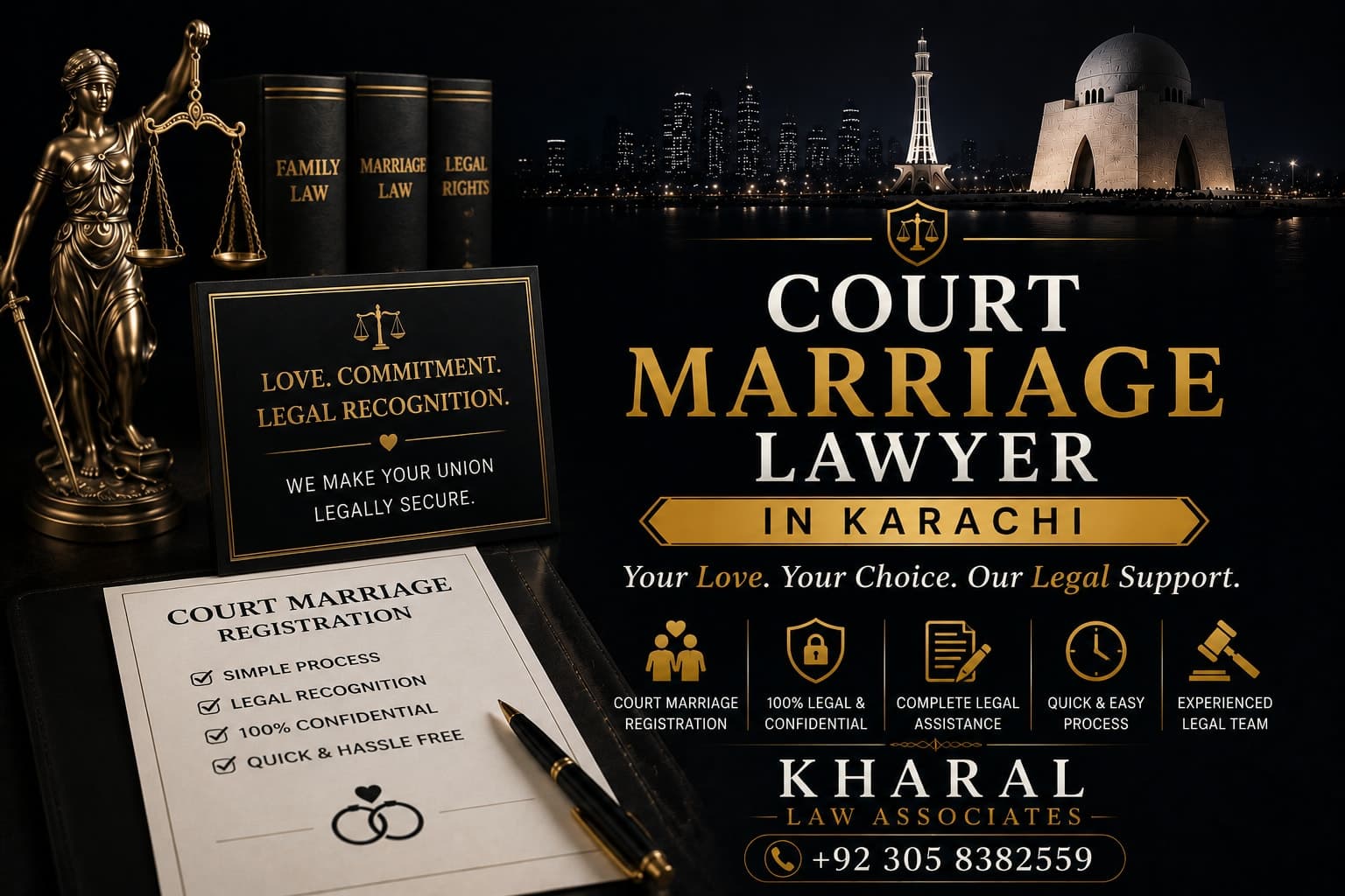 Court Marriage Lawyer in Karachi